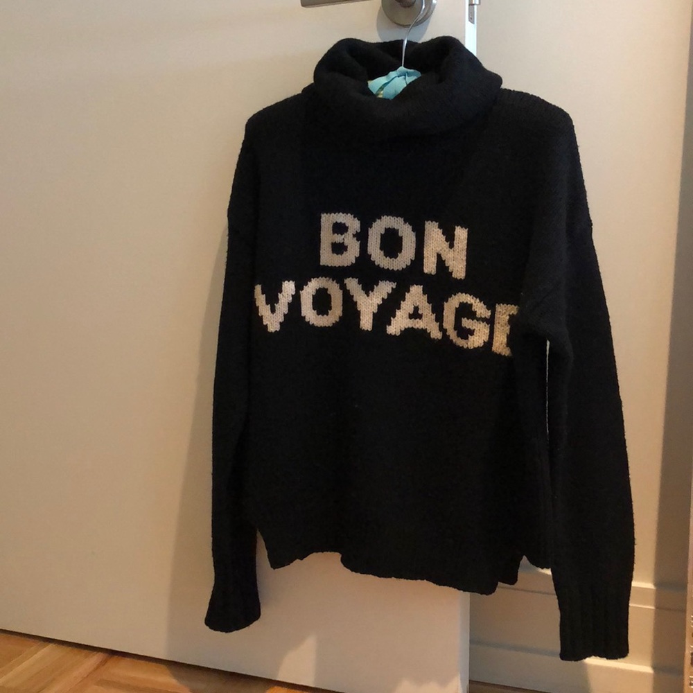 Turtleneck sweater black